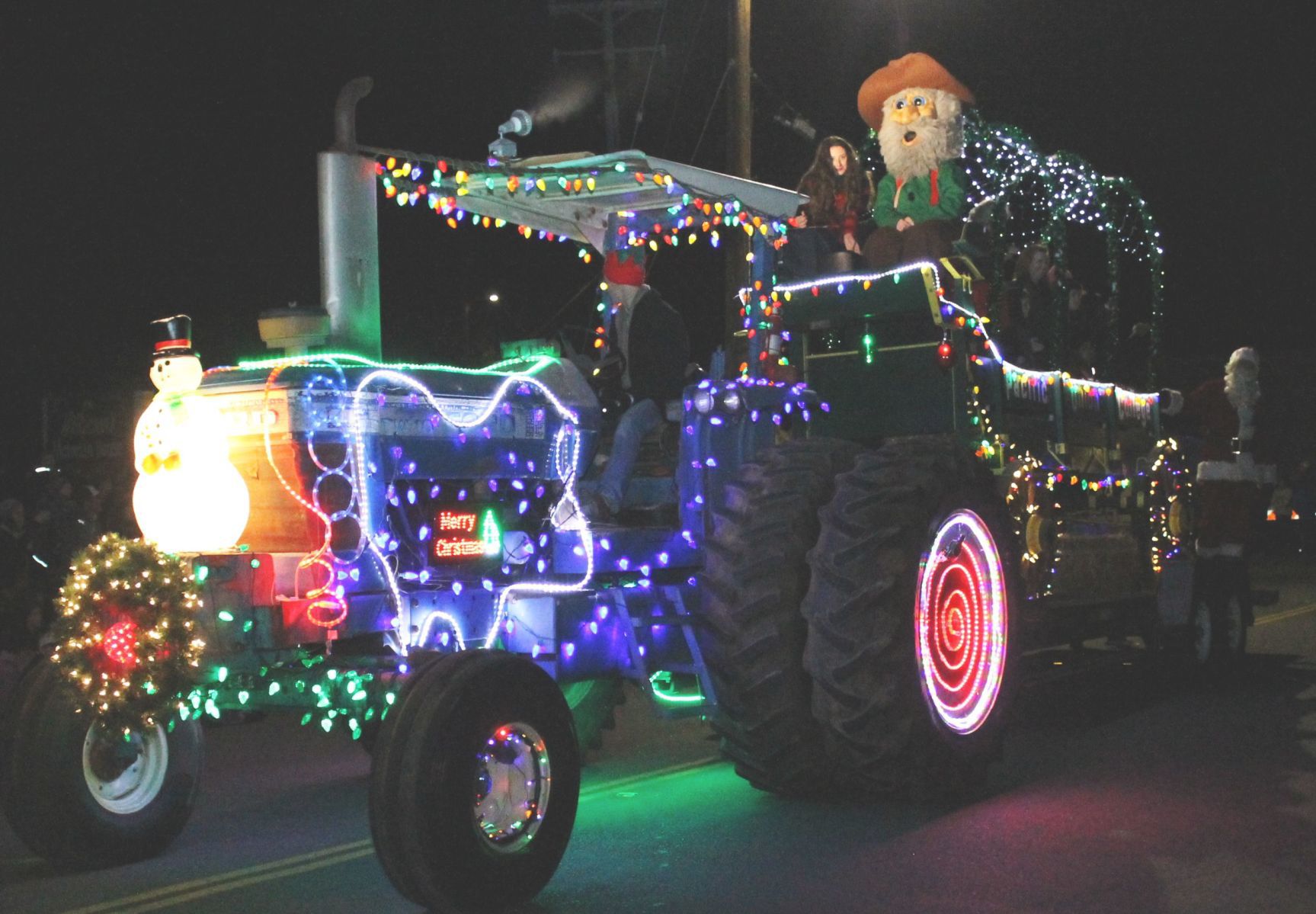 2016 Calistoga Lighted Tractor Parade